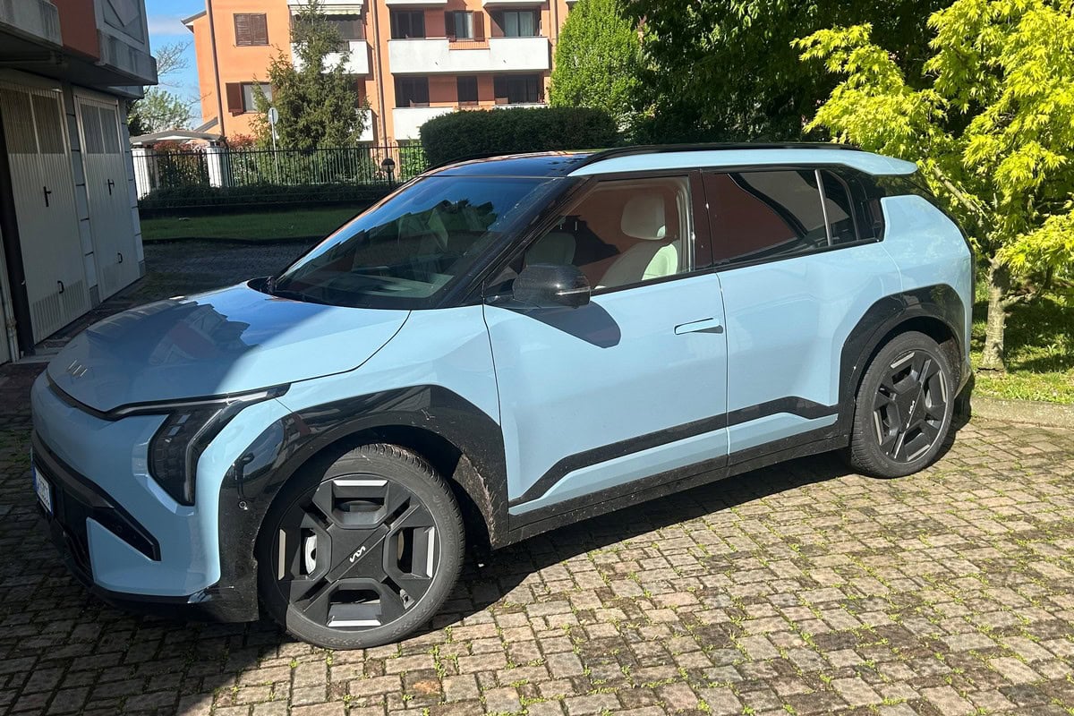 Kia EV3 2025 prova su strada
