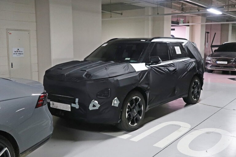 Kia EV5 Korea foto spia