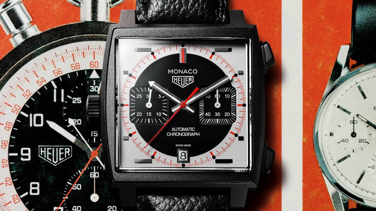TAG Heuer Monaco Chronograph Stopwatch 2025