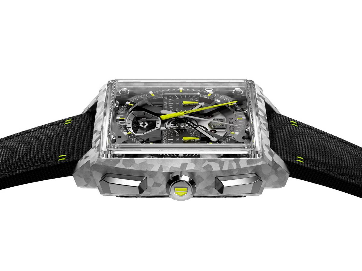 Tag Heuer Monaco Split-Seconds in TH-Titanium