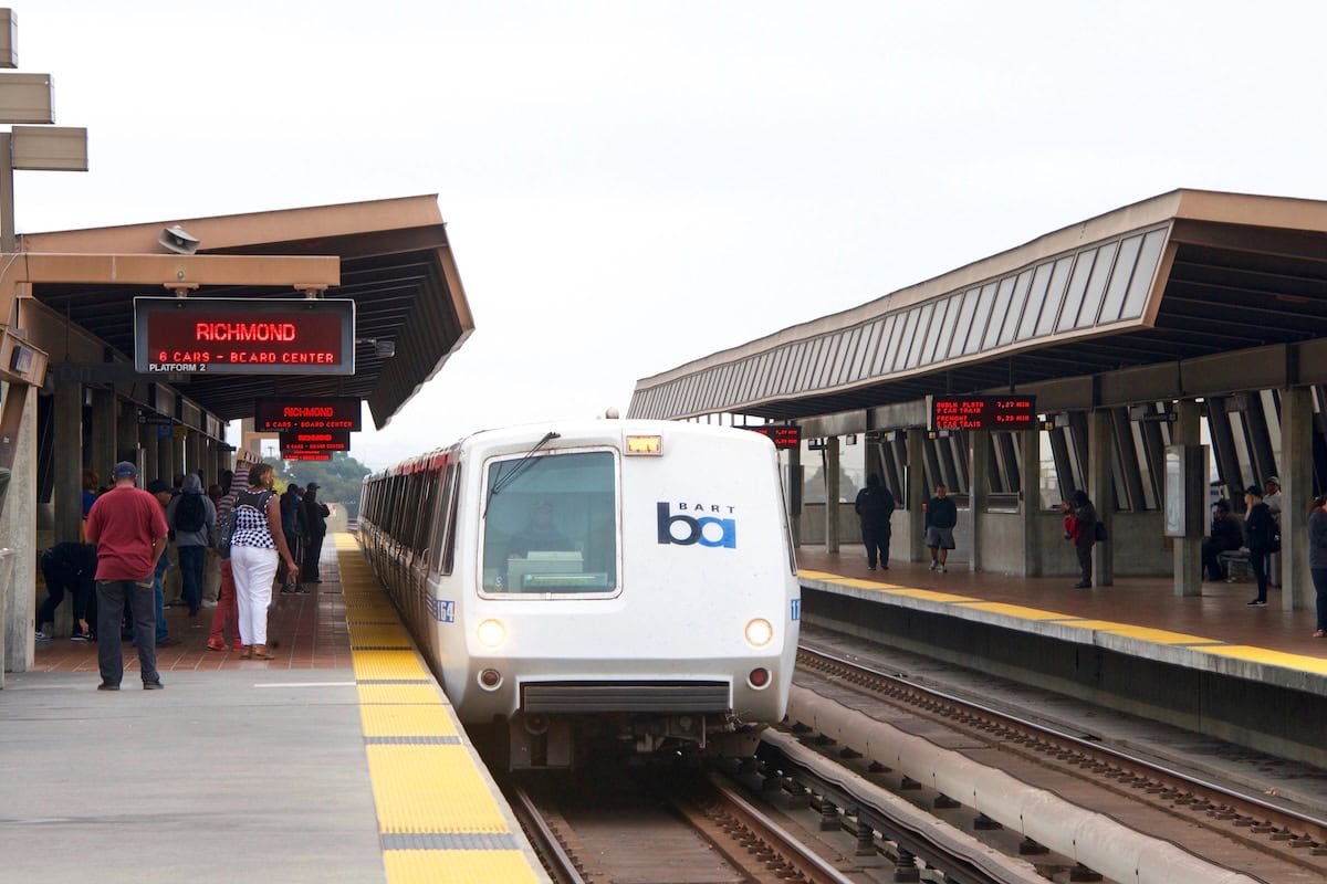 bart train san francisco