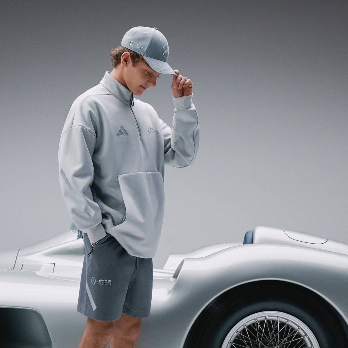 Adidas Mercedes-AMG F1 Silver Arrows