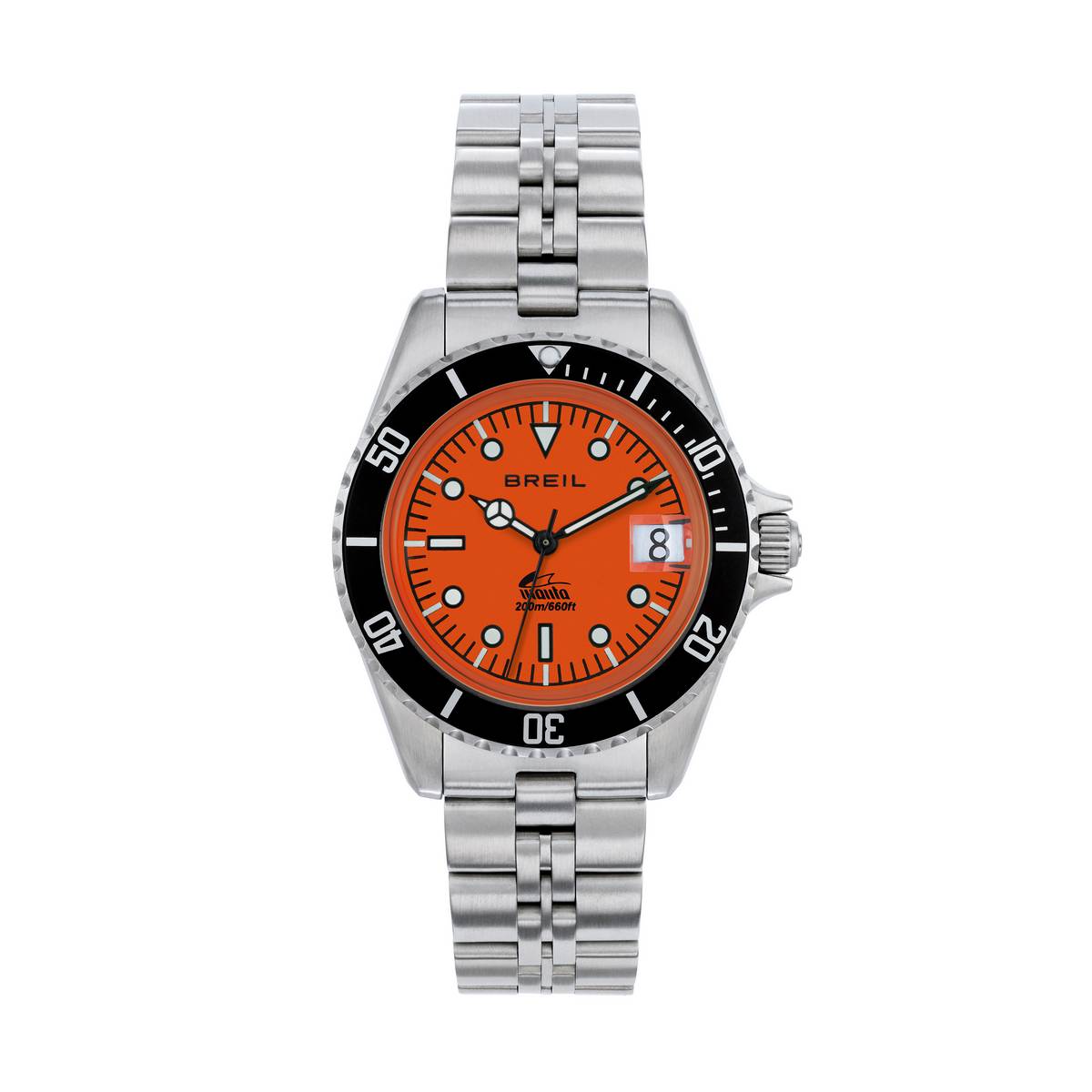 Breil Manta Heritage quadrante arancione
