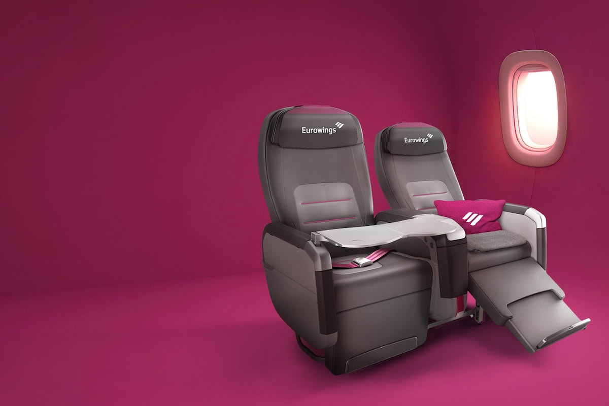 Eurowings Premium BIZ seats