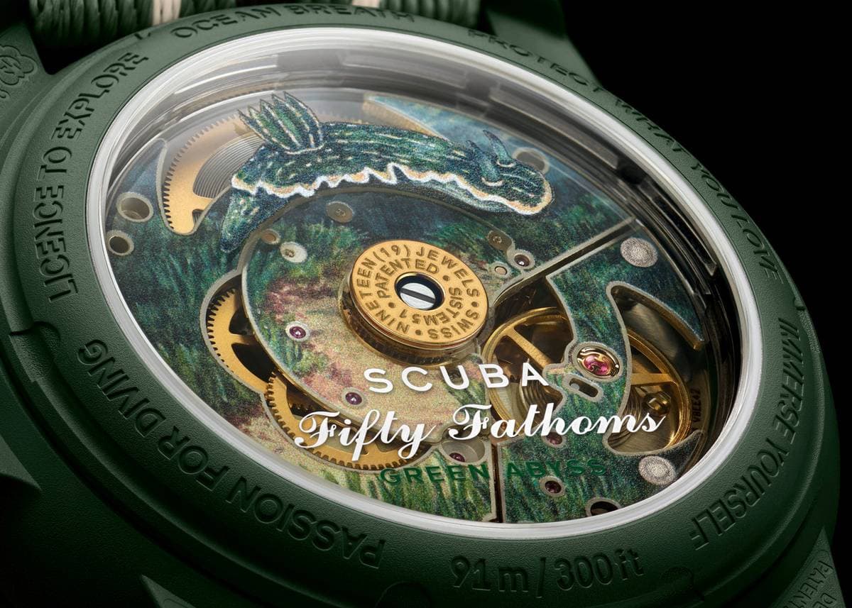 Swatch Blancpain Green Abyss