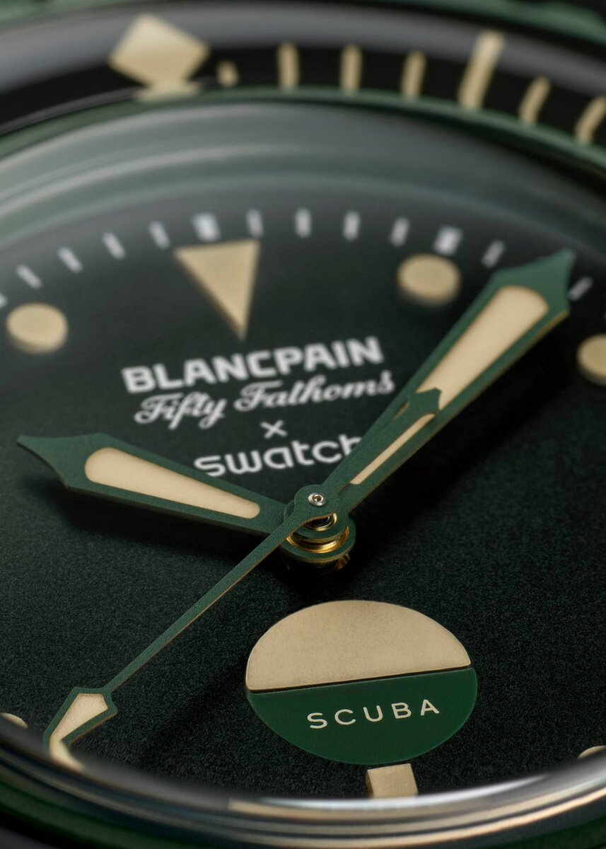 Swatch Blancpain Green Abyss