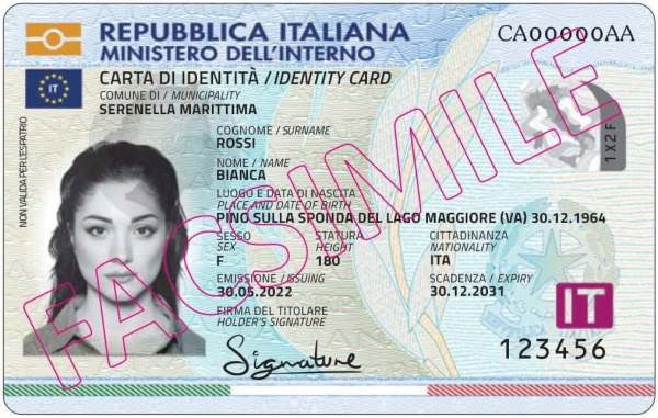 nuova carta identita