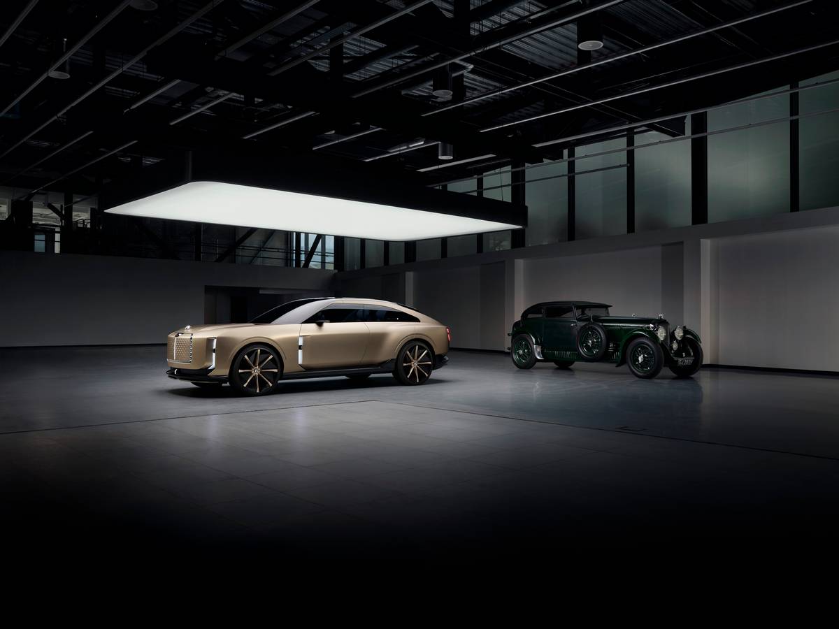 La nuova Bentley EXP 15 elettrica