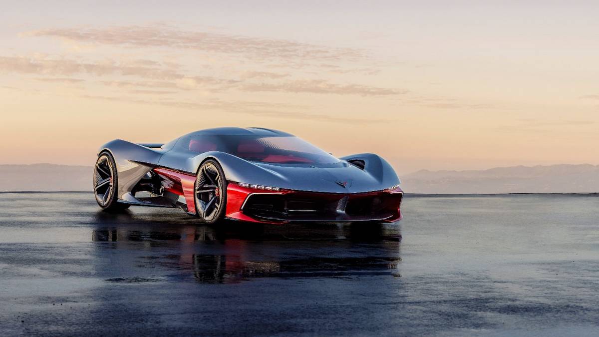 La concept car Corvette California 2025