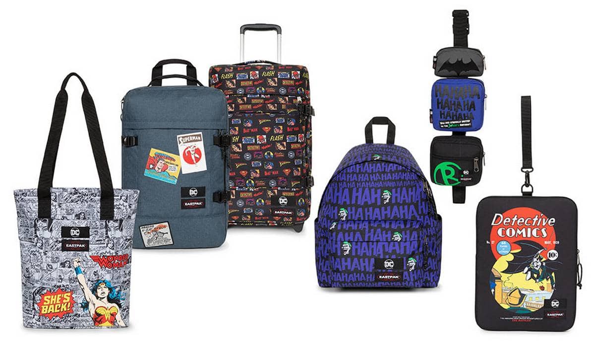 Superman, Joker e Wonder Woman prendono vita sulle creazioni Eastpak