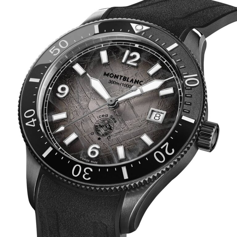 Montblanc Iced Sea 41mm: fascino glacier e acciaio vissuto
