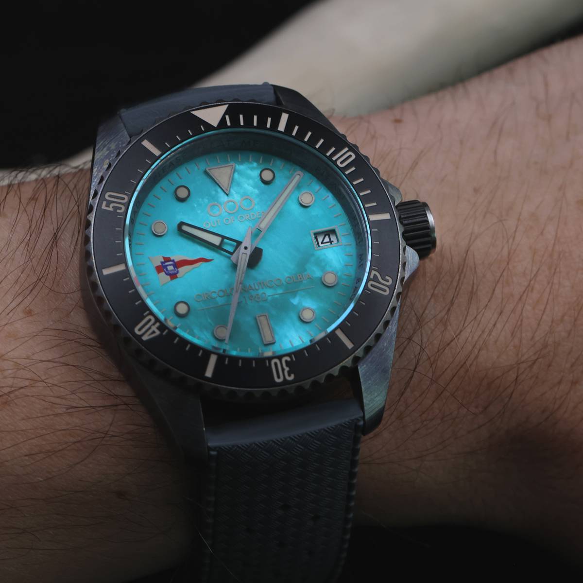 L'orologio esclusivo Out of Order per il Circolo Nautico Olbia