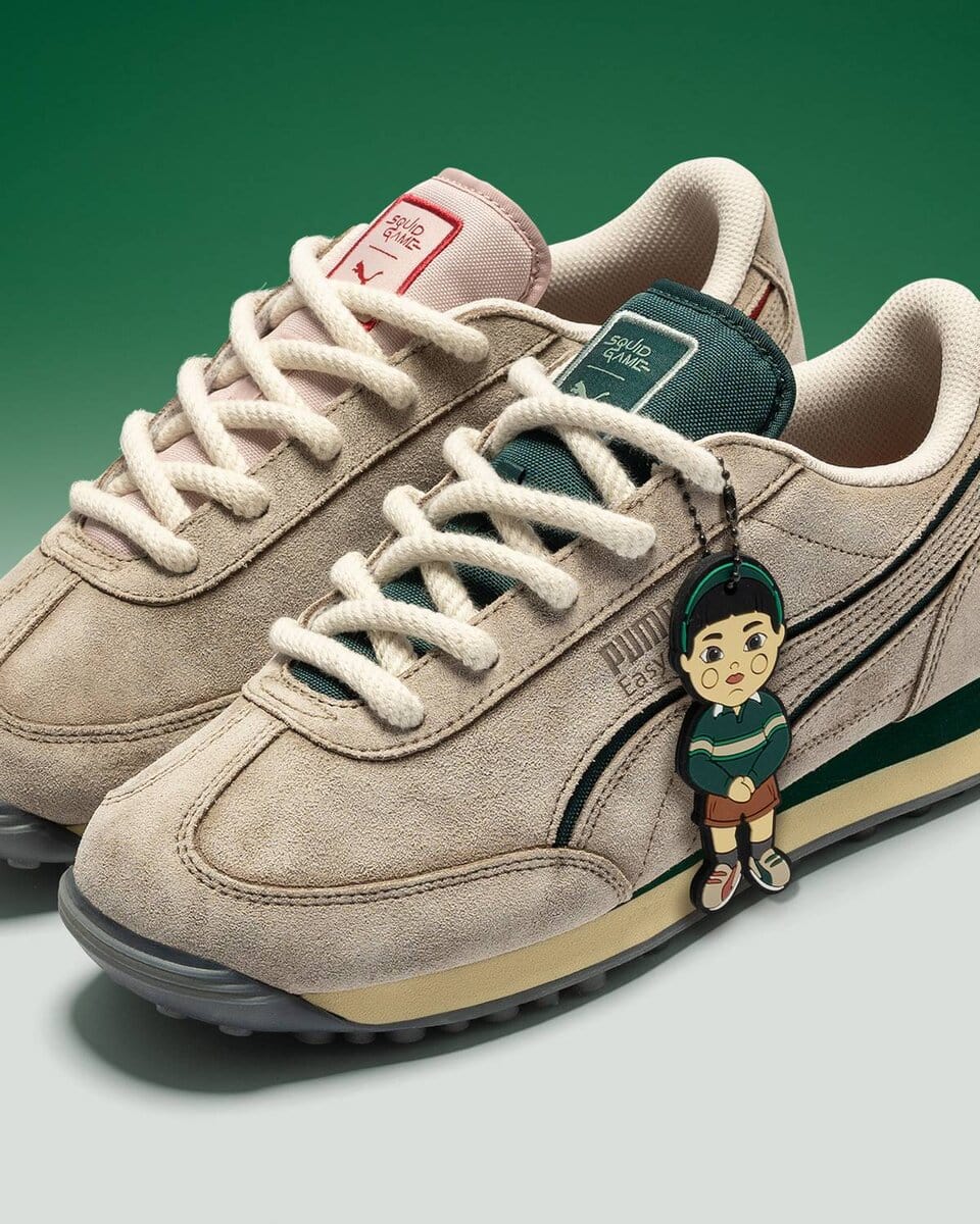 Dettaglio sneakers Puma Squid Game Easy Rider
