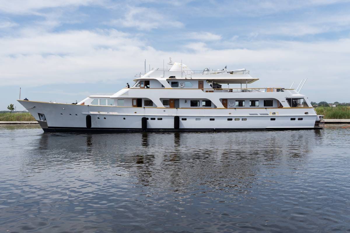 Superyacht Feadship dopo refit Cantieri di Pisa