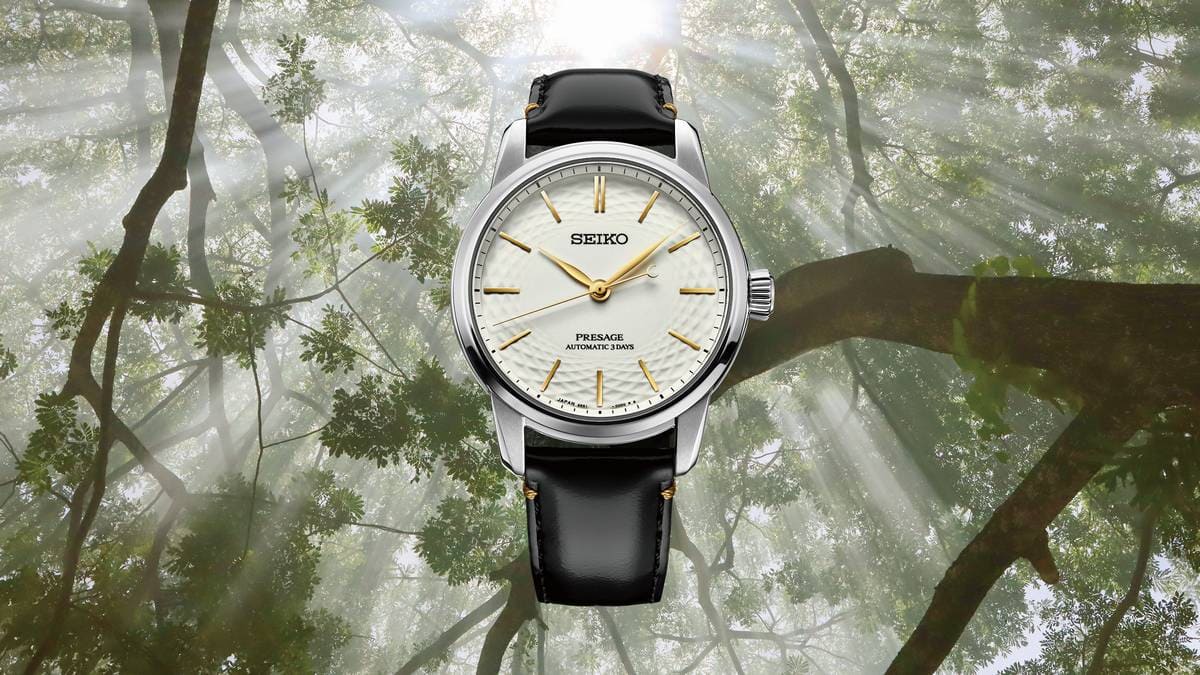 Una nuova creazione Seiko Presage celebra la bellezza autentica della porcellana di Arita nella sua forma più pura