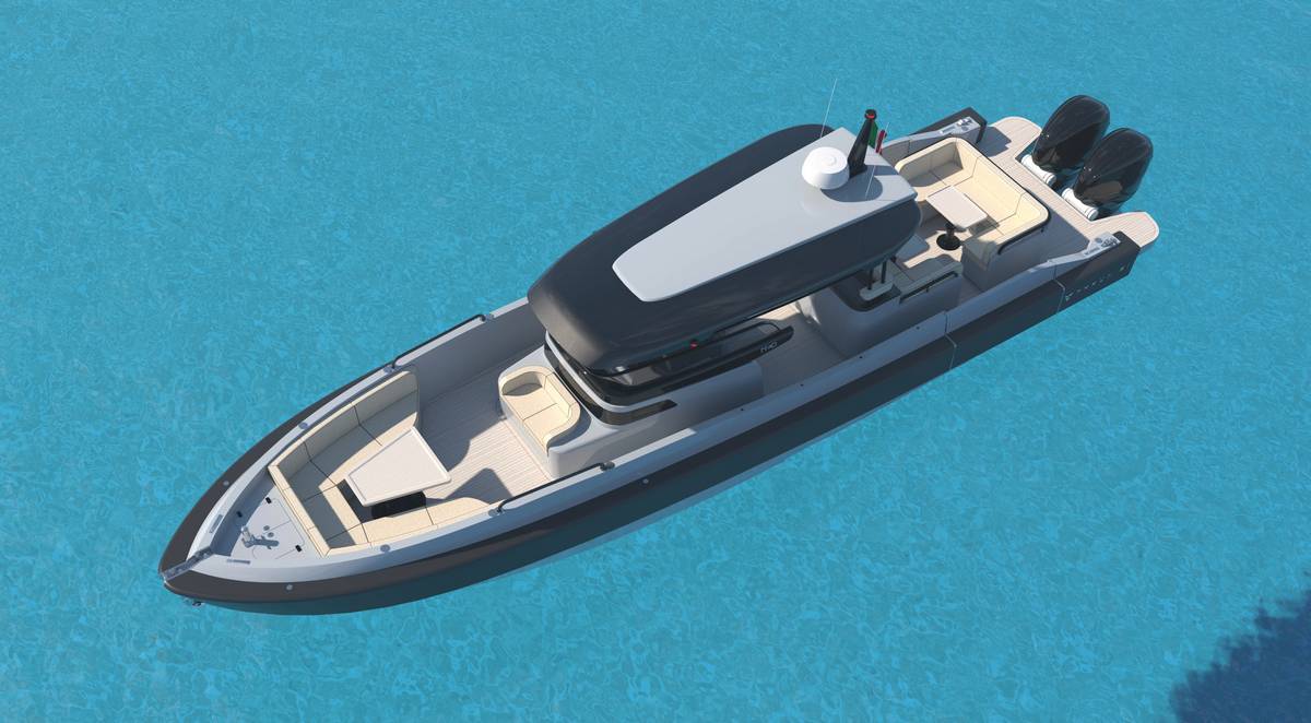 Tre modelli dal design raffinato, firmati dall’architetto Tommaso Spadolini, disponibili nelle versioni da 8,5, 10,5 e 12,5 metri