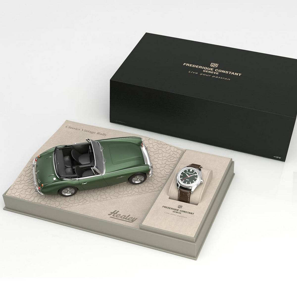 La collezione Classics Vintage Rally Healey 2025 di Frederique Constant