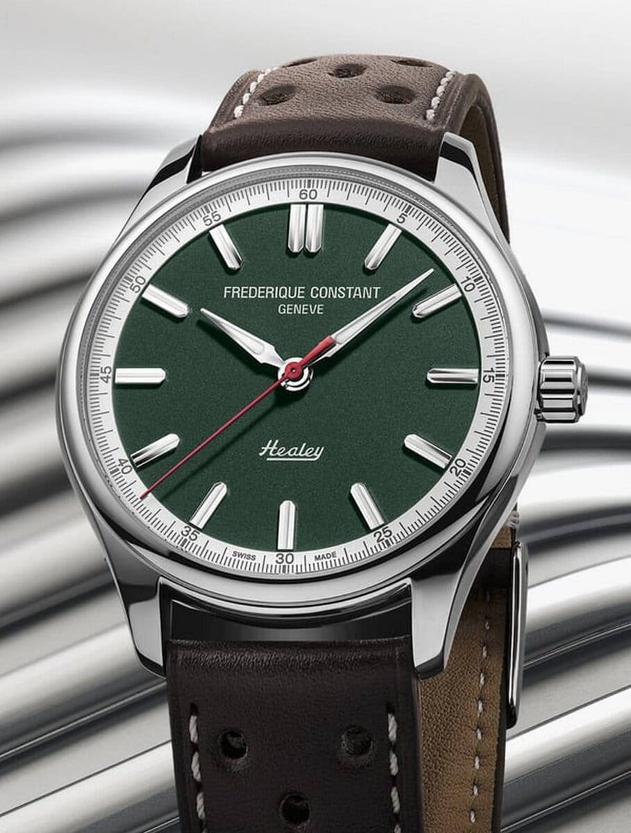 Il fascino del quadrante verde racing britannico