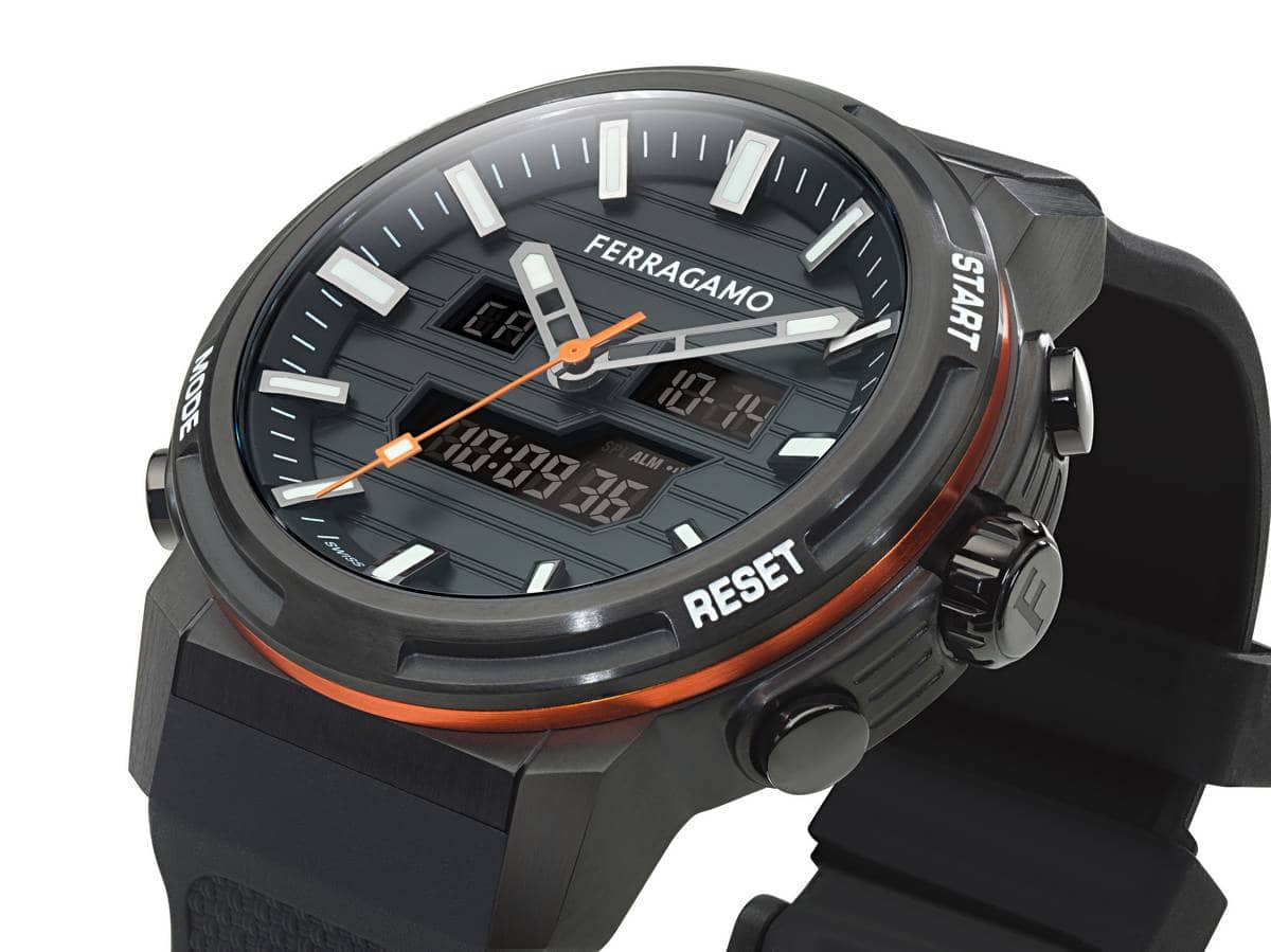 Il nuovo orologio Ferragamo Sport Anadigit