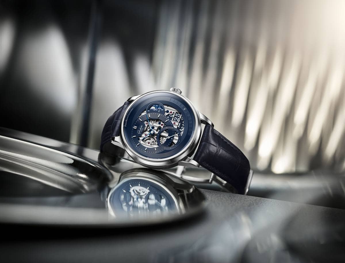 Glashütte Original PanoMaticCalendar Blu dell’Alba