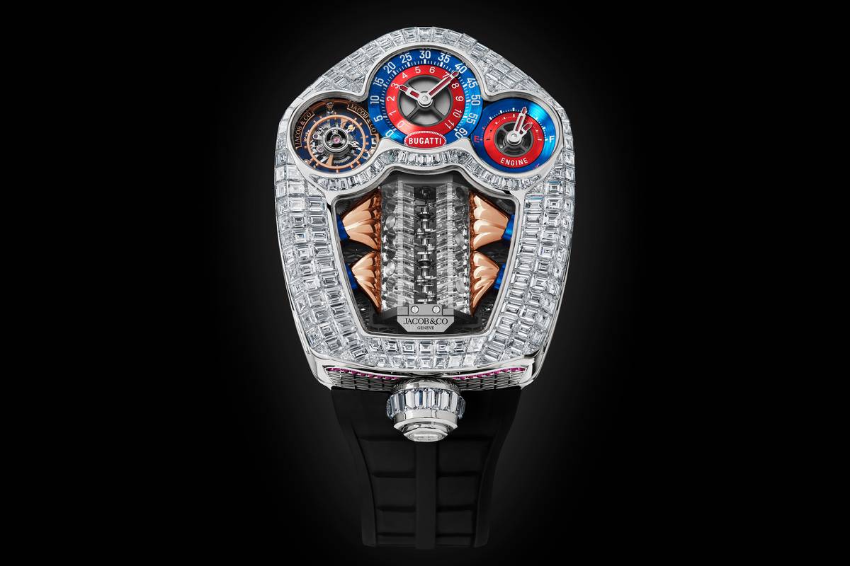 Bugatti Tourbillon Baguette: orologio gioiello