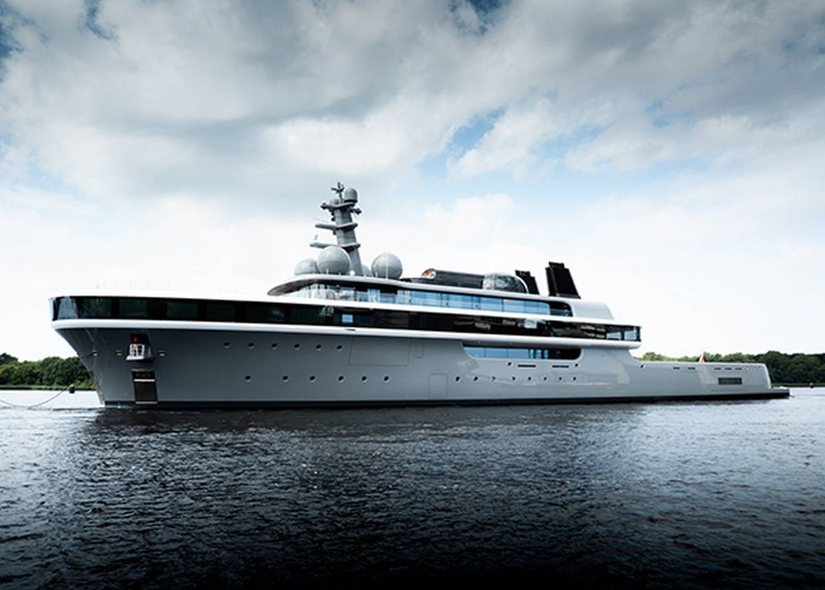 Il superyacht Lürssen Cosmos da 114metri