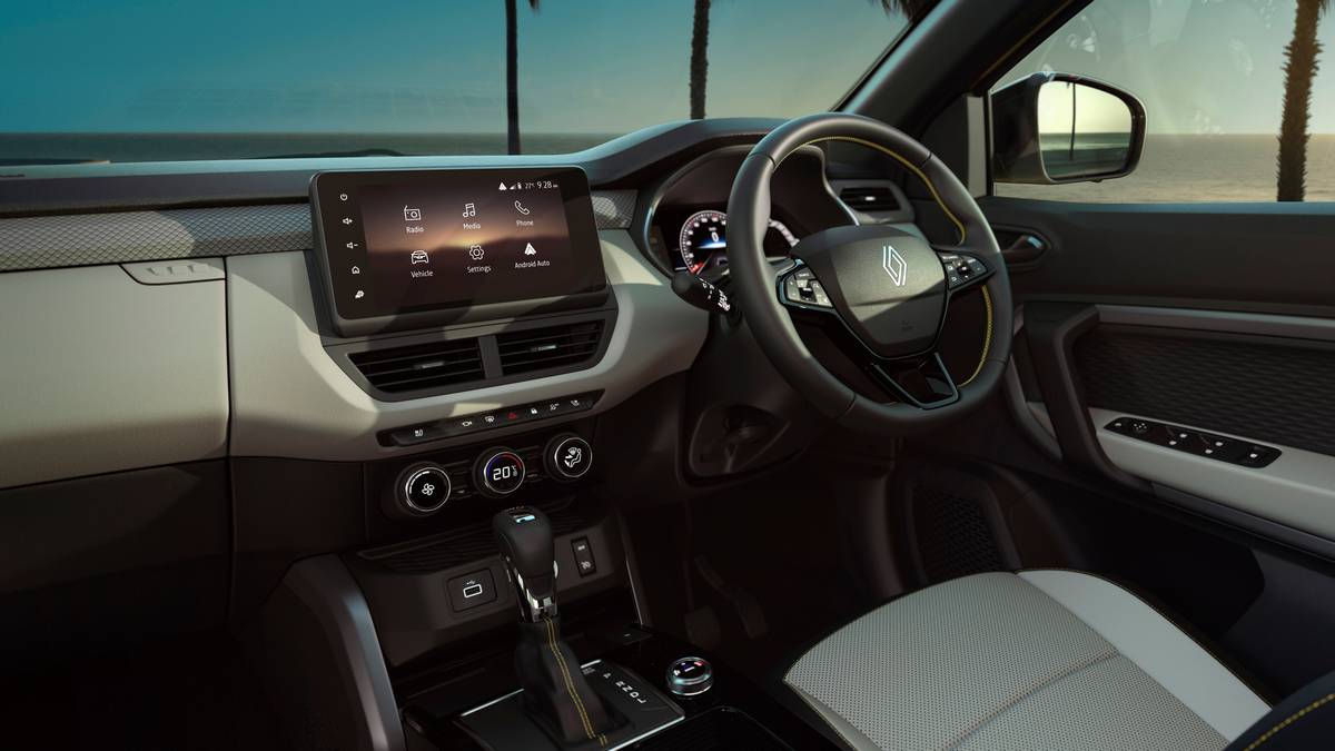 Gli interni del nuovo Renault Kiger