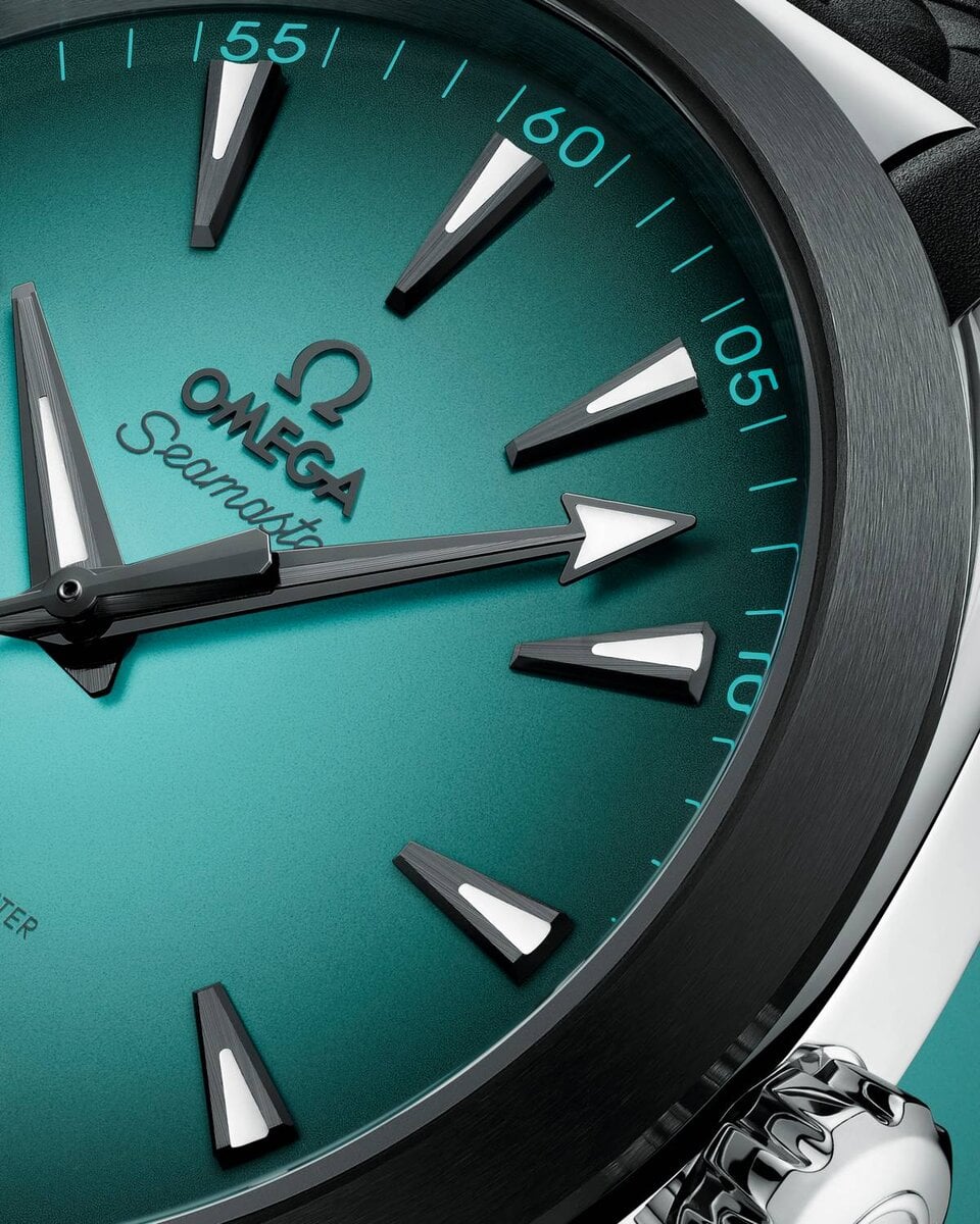 Il nuovo quadrante Omega Seamaster Aqua Terra Turchese