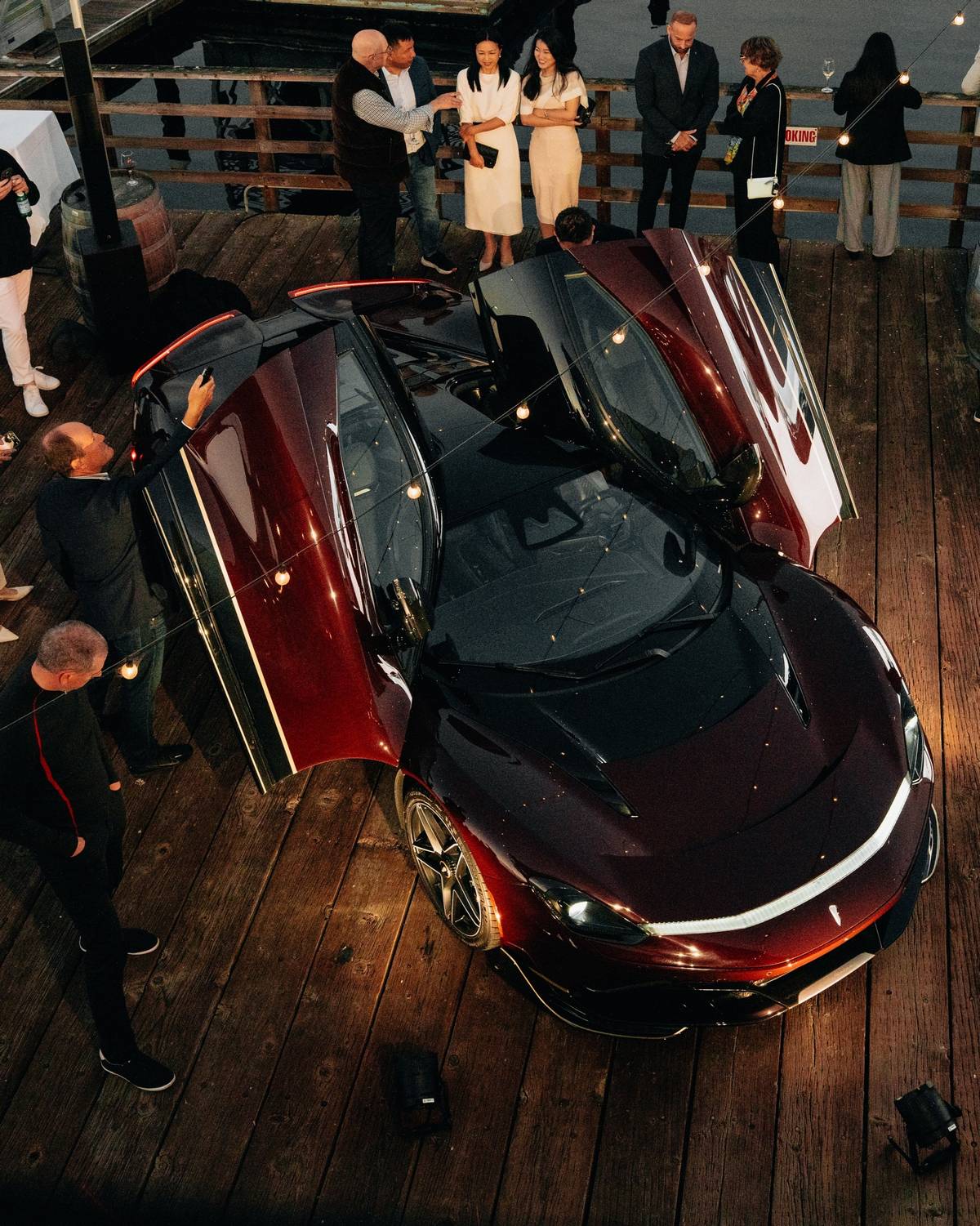 Pininfarina Battista Novantacinque debutto a Monterey