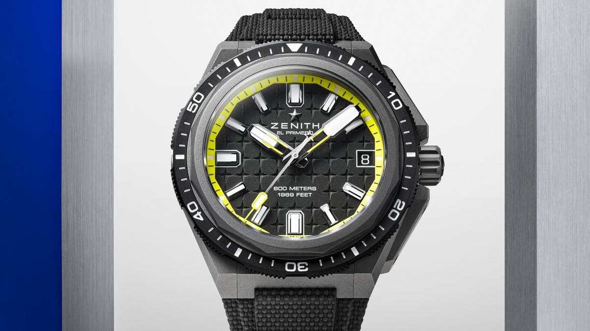 Il nuovo orologio Zenith Extreme Diver Shadow