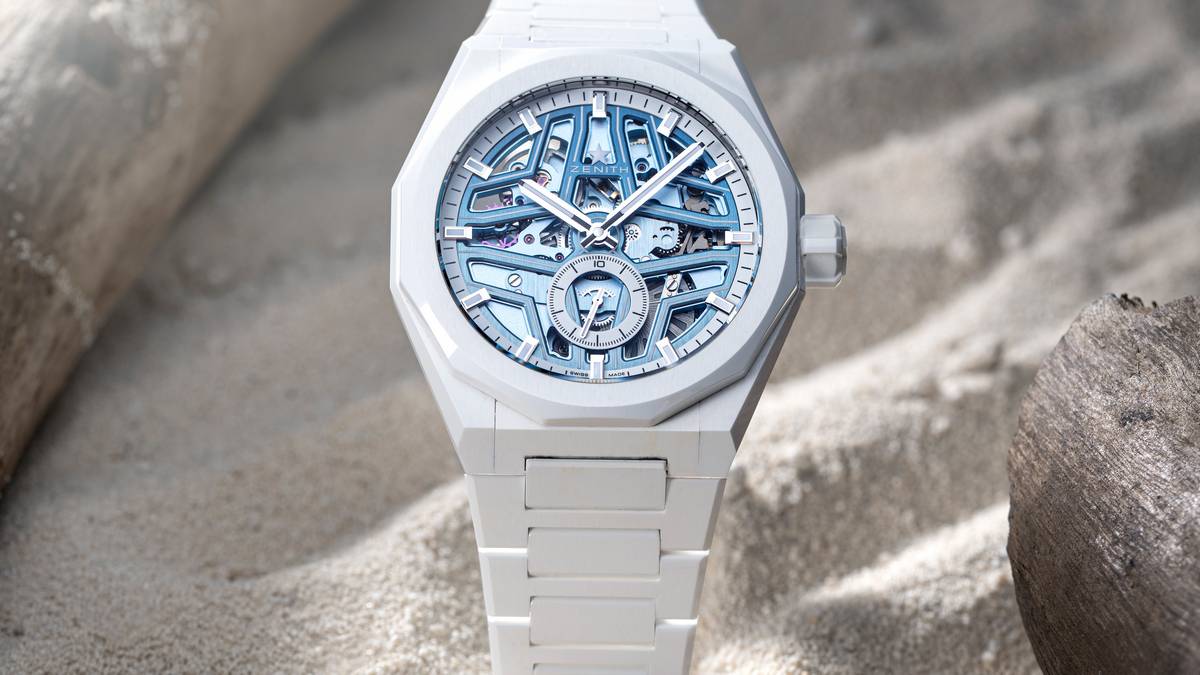 Zenith Defy Skyline Skeleton White Surfer Ceramic