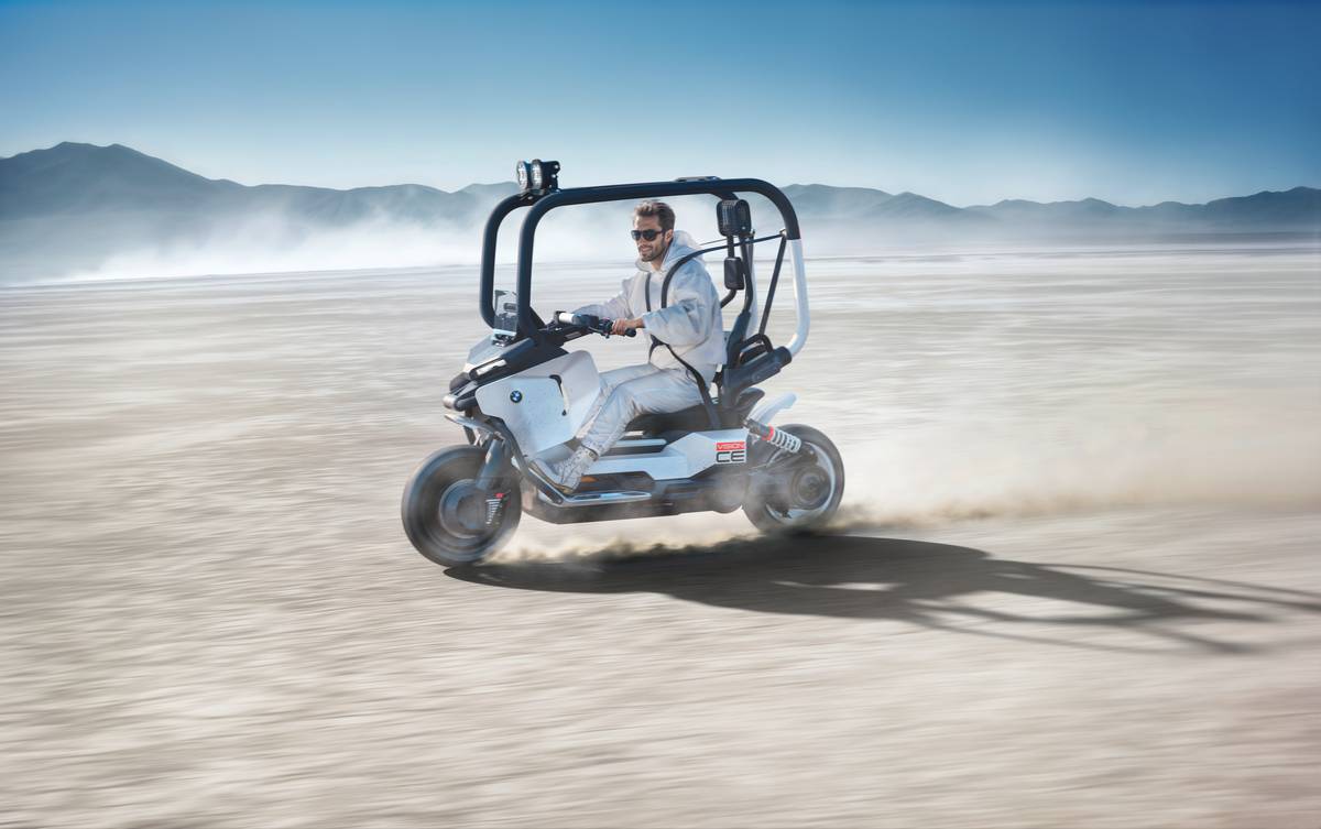 Scooter elettrico BMW Motorrad Vision CE