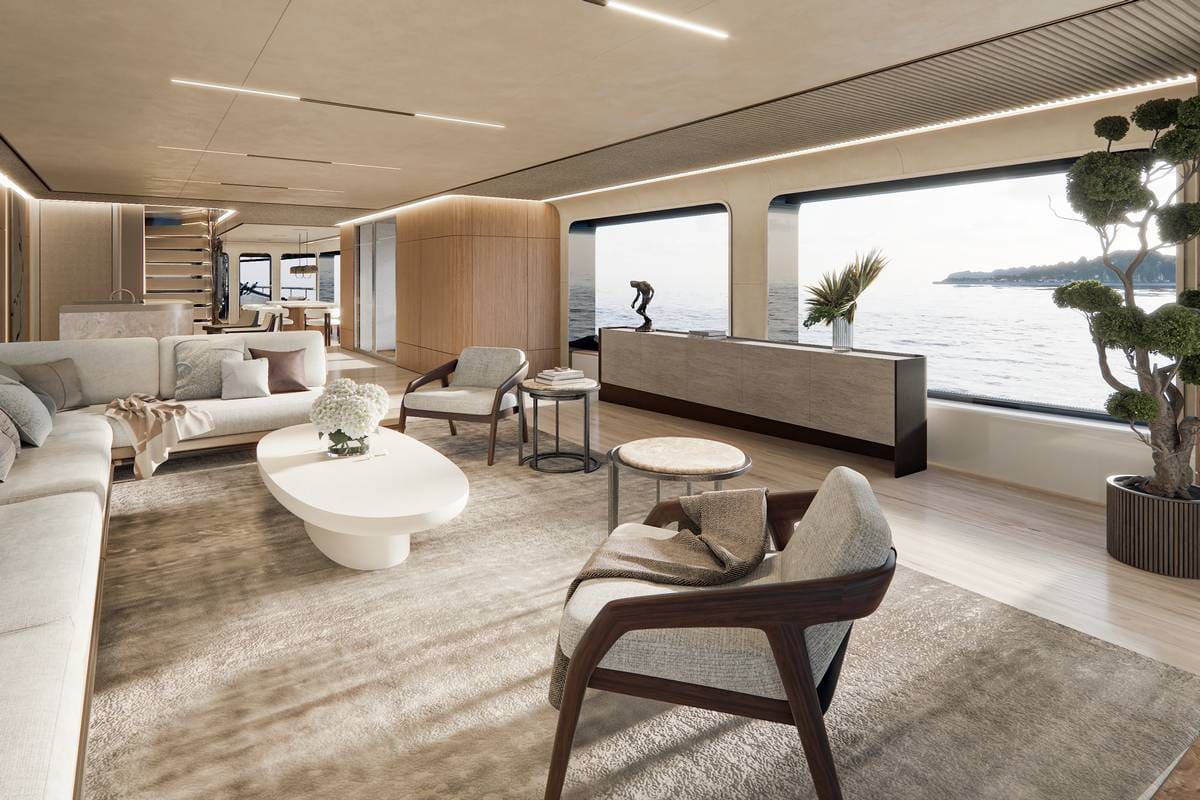 Benetti yacht B.Now 52M interni