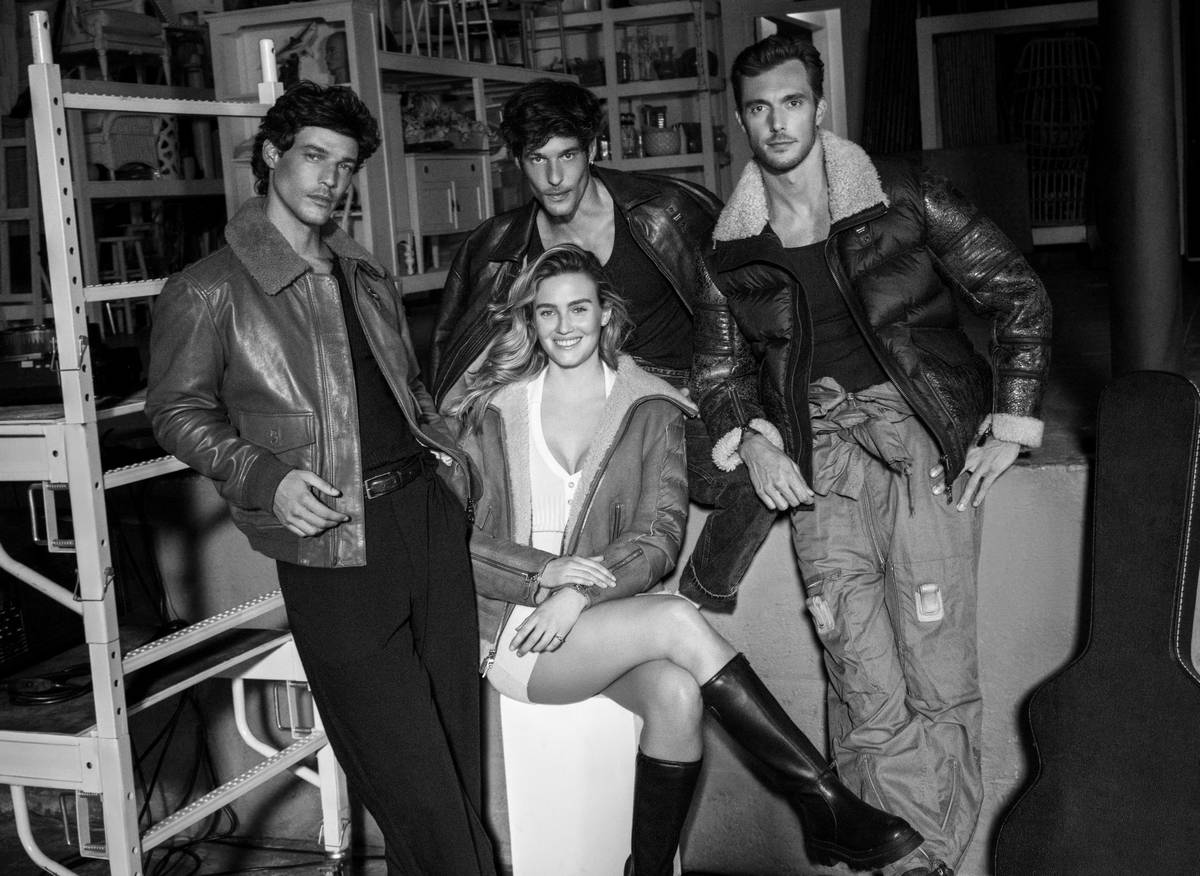 Blauer Bruce Weber campagna