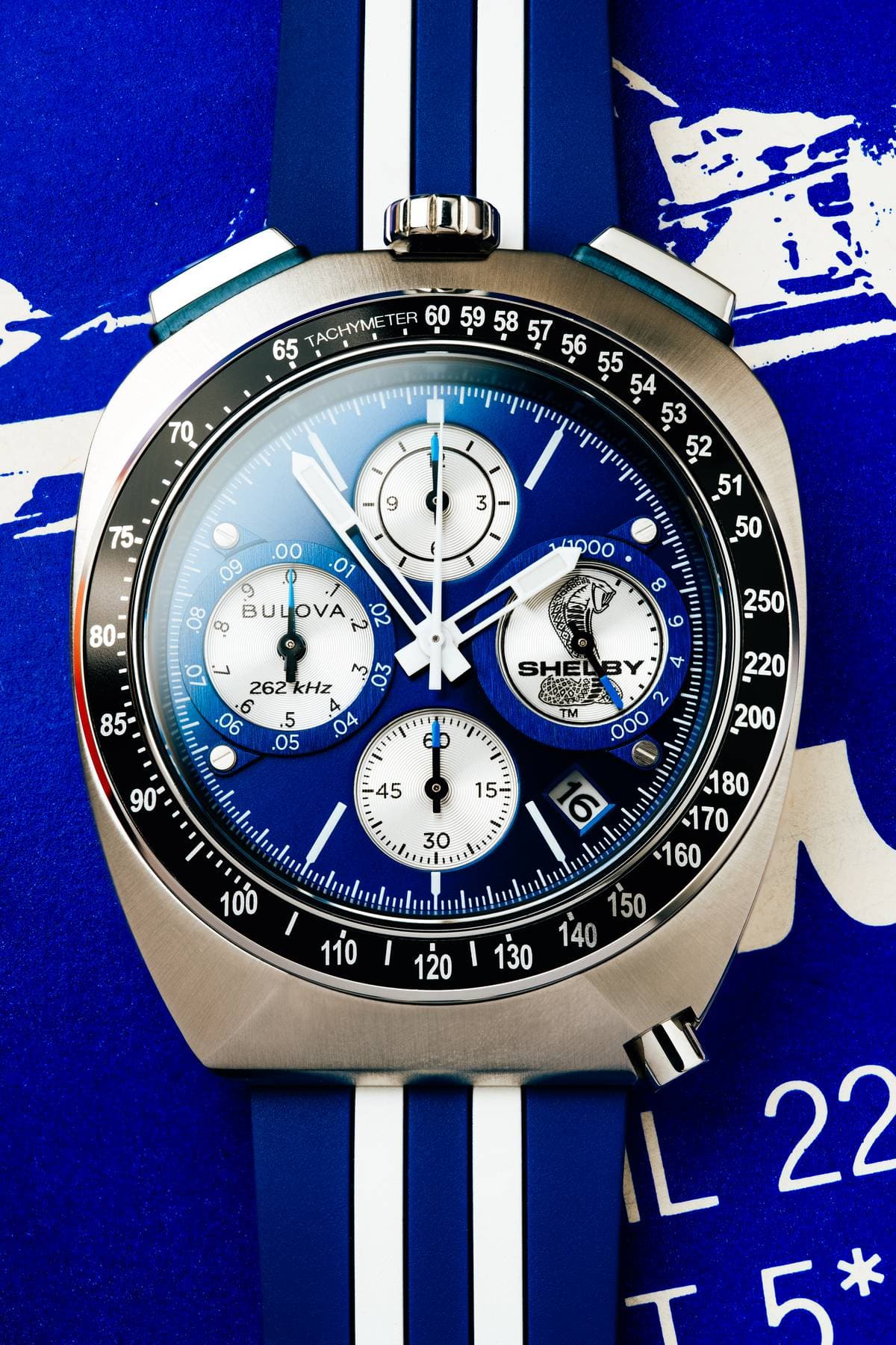 Bulova Shelby Racing Chronograph Design