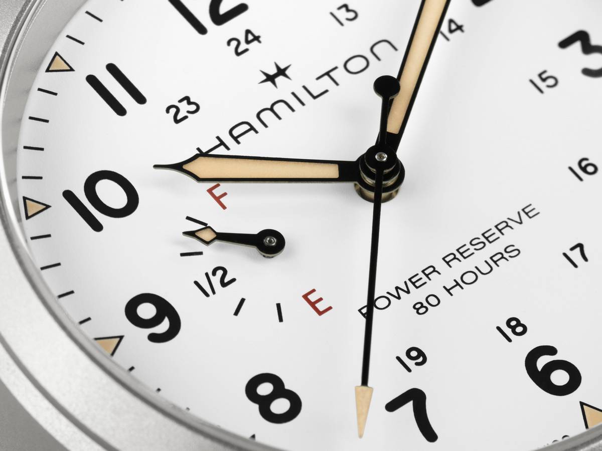 Quadrante Hamilton Khaki Field Power Reserve