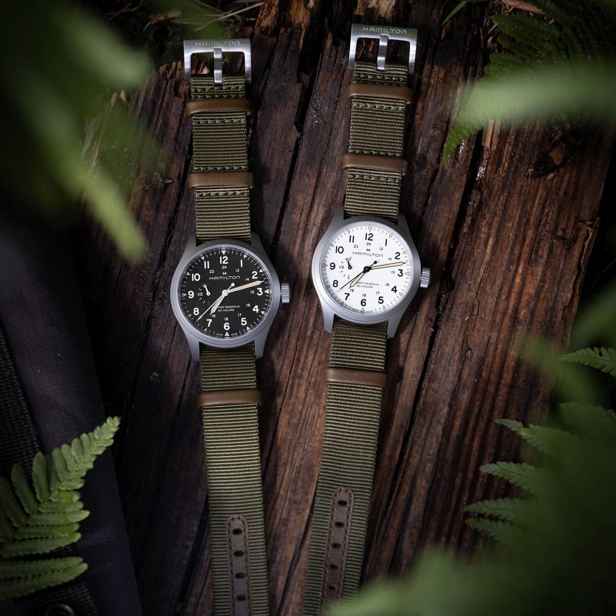 Il dna militare Hamilton Khaki Field Power Reserve