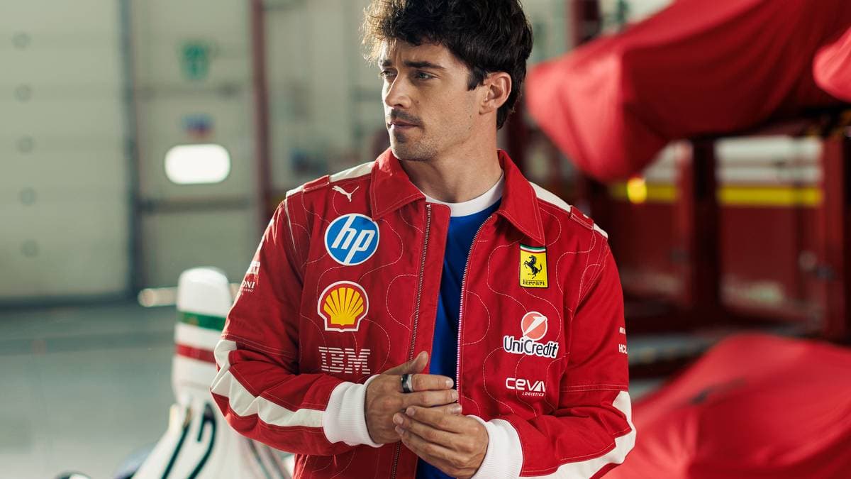 Charles Leclerc indossa la Monza Limited Edition Puma Ferrari 2025