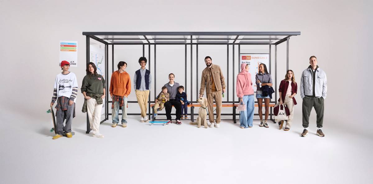 La campagna SUN68 The Bus Stop