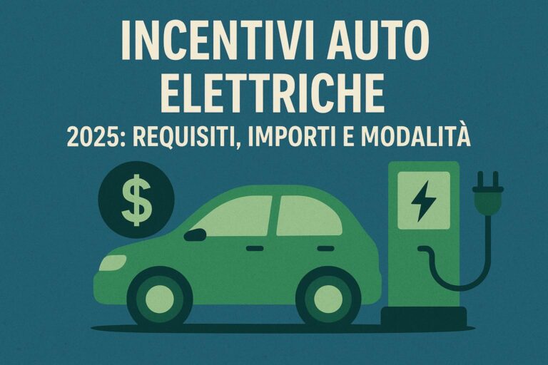 Incentivi auto elettriche 2025: requisiti, importi e modalità