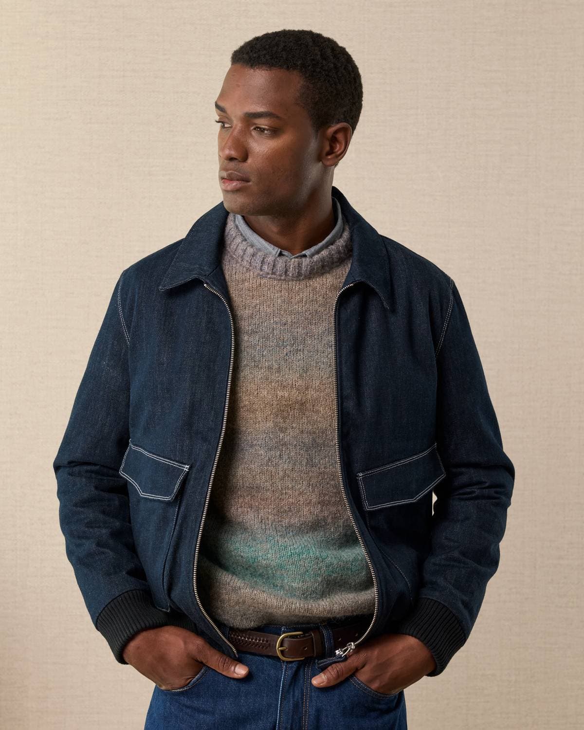 Candiani Velasca capsule total jeans saia