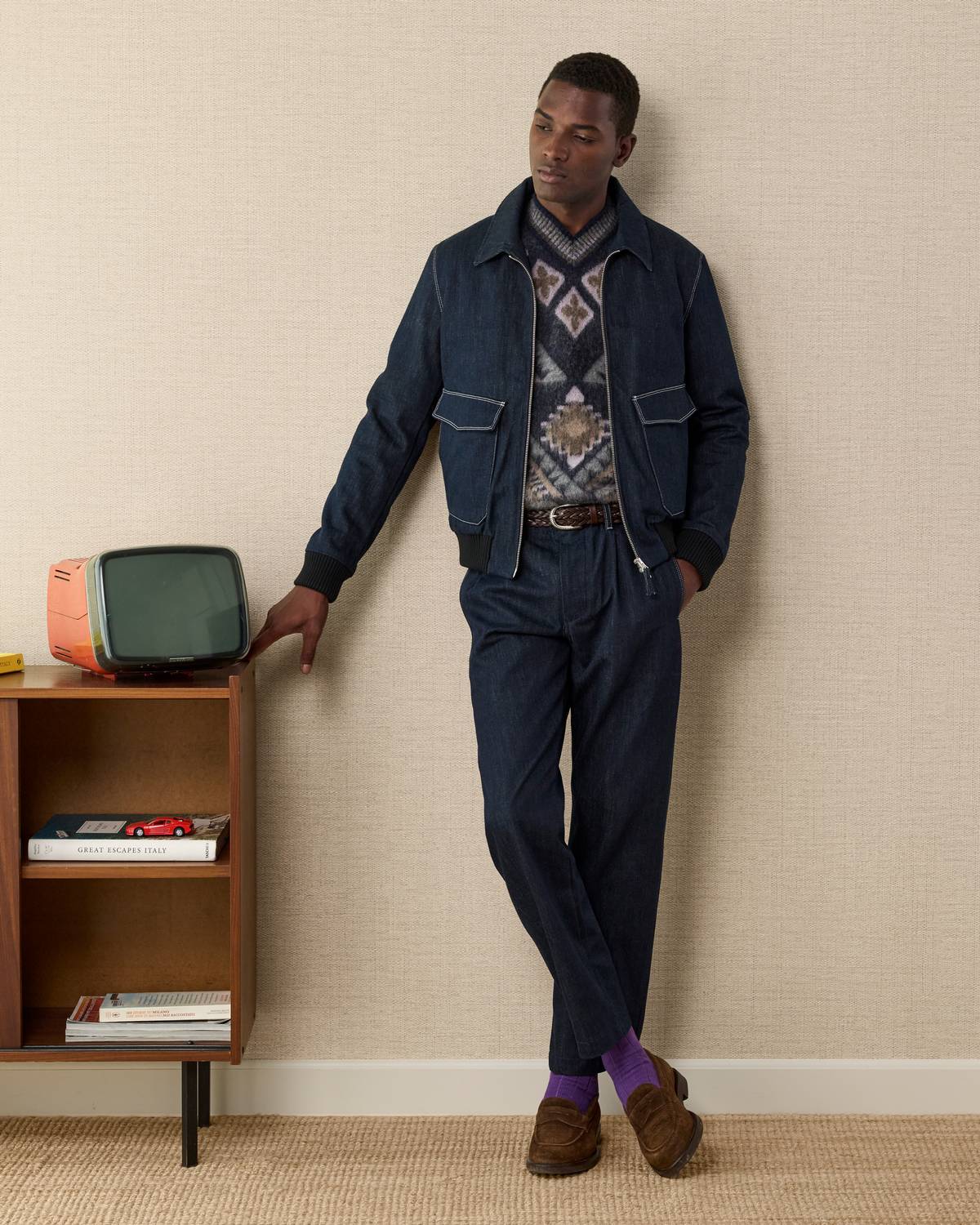 Candiani Velasca capsule total jeans vinci