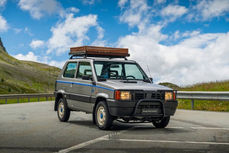 Garage Italia Customs presenta Panda 4×4 “Pandenim”: un omaggio artigianale alla montagna in stile urban