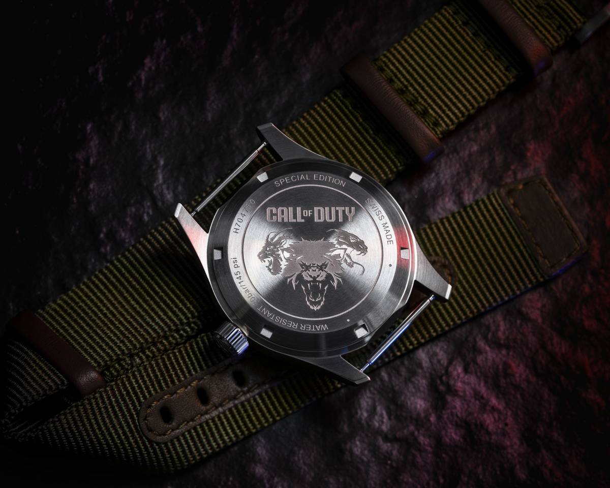 Hamilton Khaki Field Auto 38 mm – Call of Duty Black Ops 7 Edition scheda tecnica