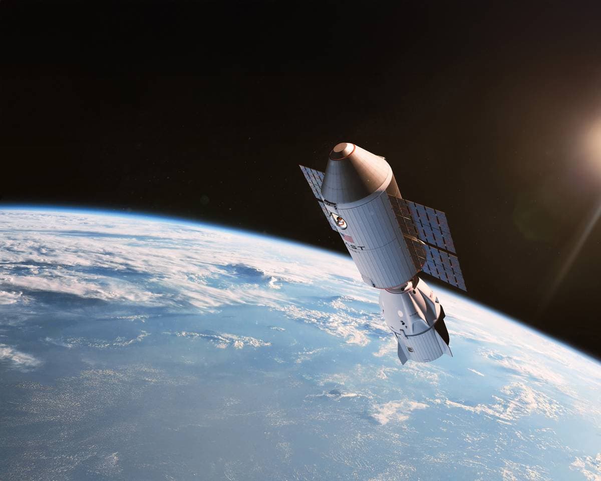 IWC e Vast: satellite in orbita sopra la Terra.