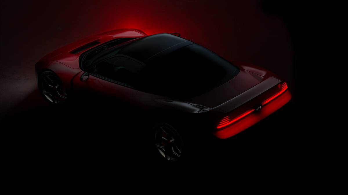 JAS Pininfarina NSX bozzetto design