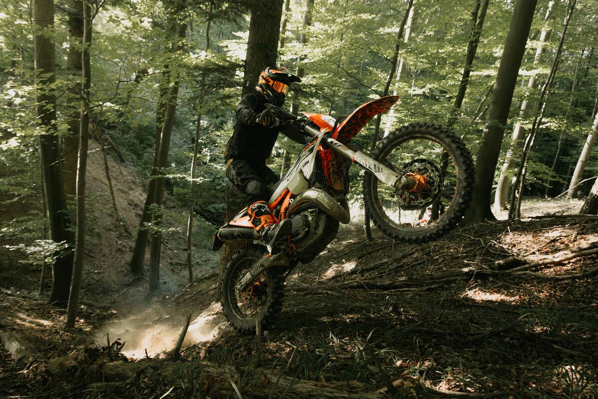 KTM 300 EXC Hardenduro 2026 motore e look