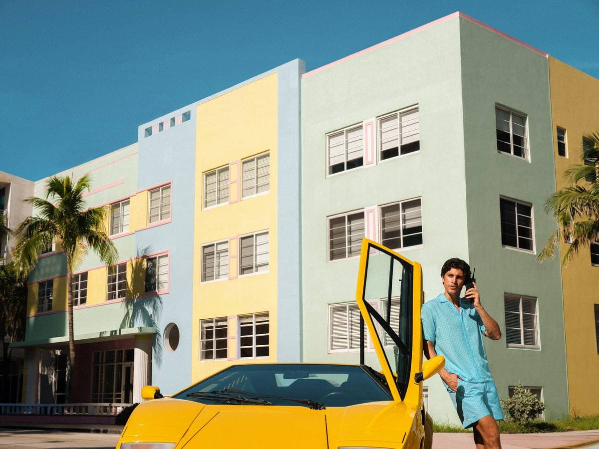 Lamborghini Orlebar Brown beachwear 