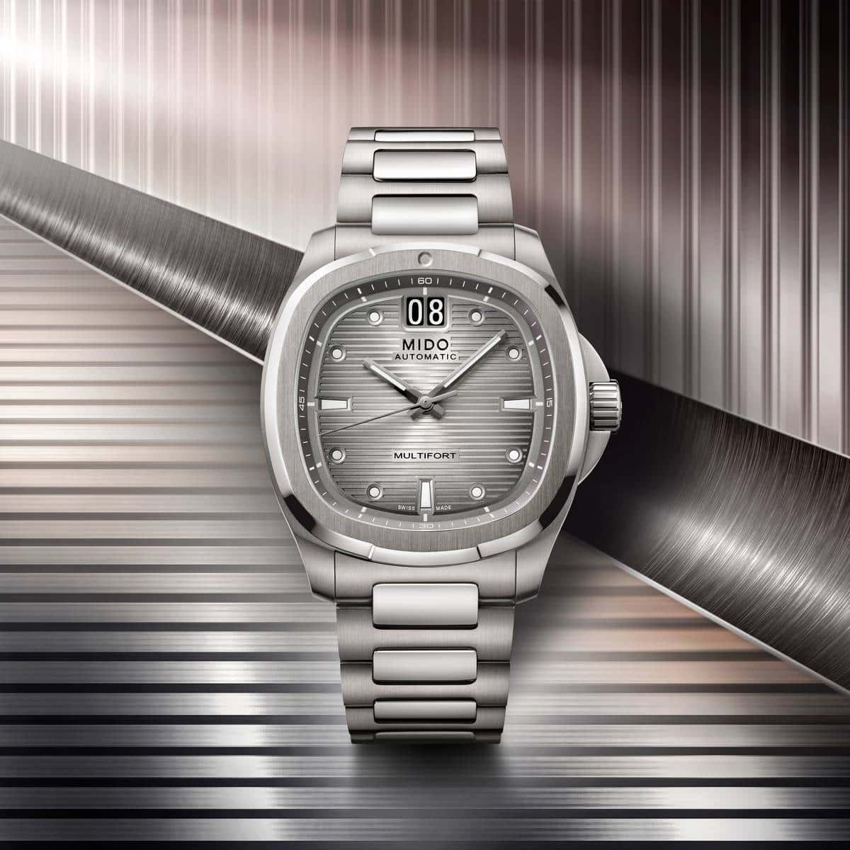 Mido Multifort TV Big Date Titanium