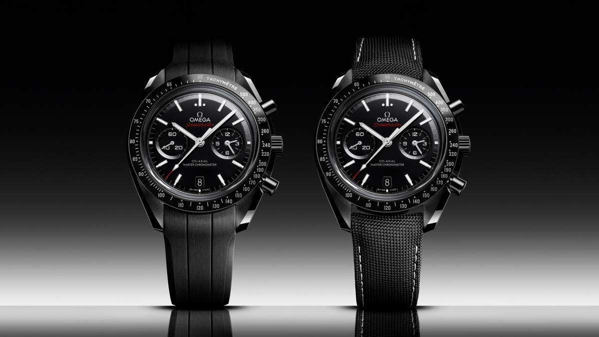Nuova collezione Omega Speedmaster Dark e Grey Side of the Moon 2025